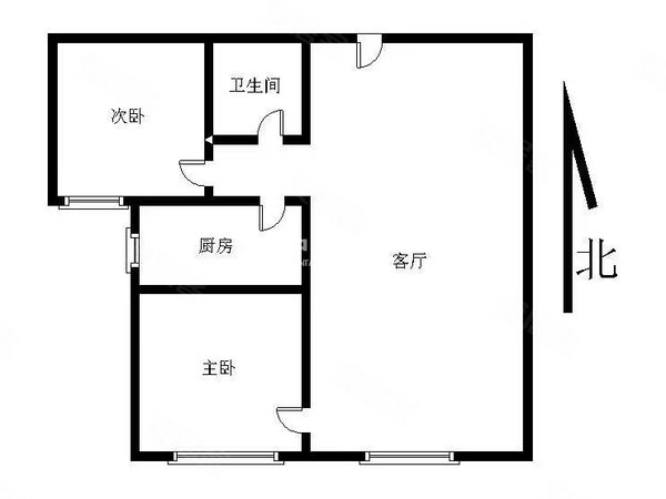 衙门口户型图图片