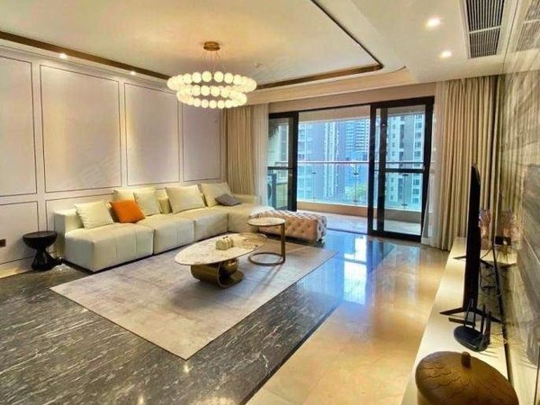 广州天河珠江新城中尚东君御雅苑珠城中区 私密性强181平 大平层奢华