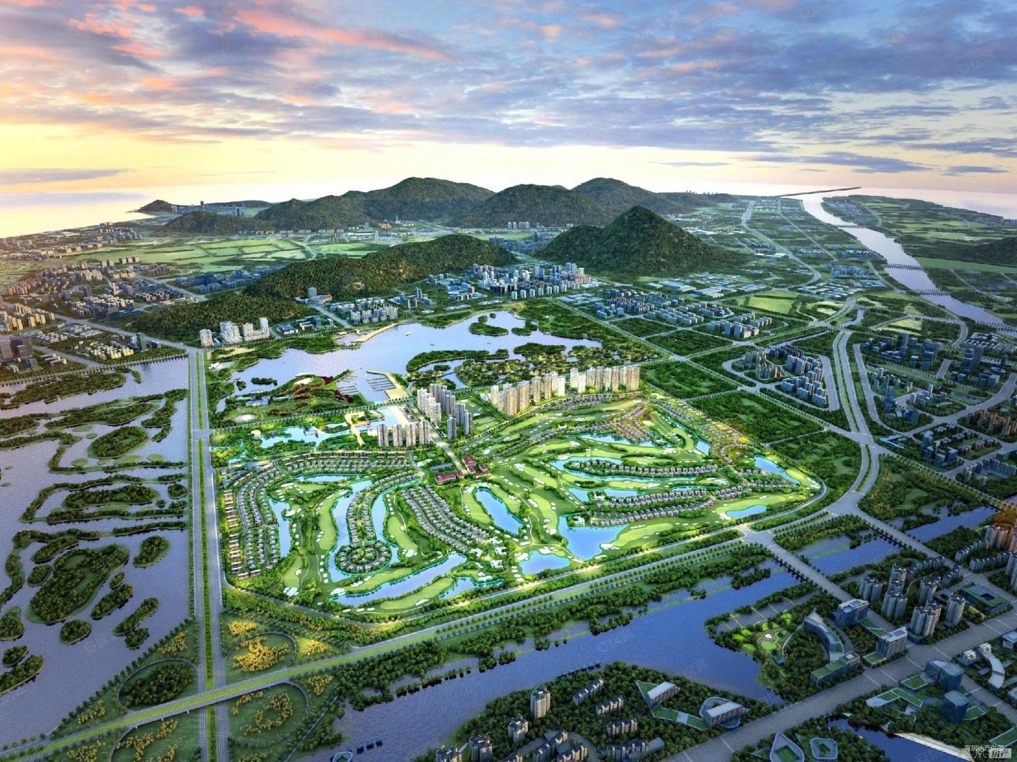 珠海航空新城规划图片