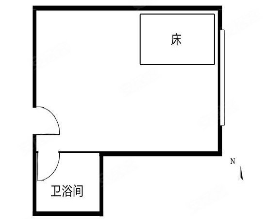 金华婺城婺城江南新世纪大厦江南市中心 电梯房 民用水电 性价比高 拎包入住 看房方便出租房源真实图片