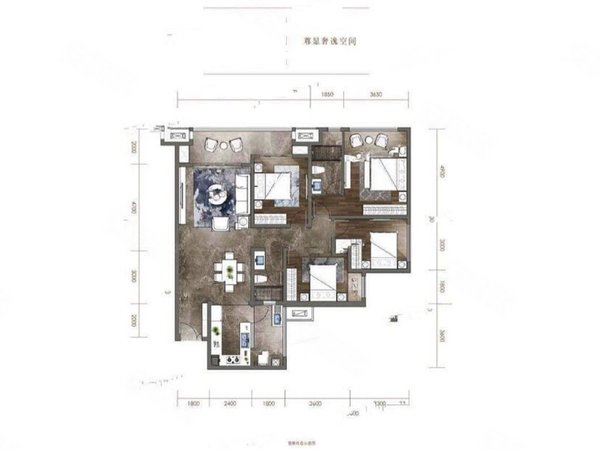 重庆渝北礼嘉龙湖昱湖壹号观云礼嘉天街100米,龙湖精装大3房头回出租