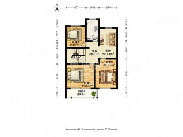 安广苑(公寓住宅)7室3厅4卫257.85㎡南720万