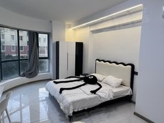 宁波鄞州百丈民用水电中山名都朝南一居室奶油风近樱花公园双地铁出租房源真实图片