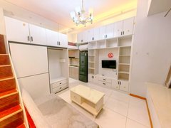 武汉江岸后湖绿地汉口中心精装修一居室,家具家电齐全，拎包入住出租房源真实图片