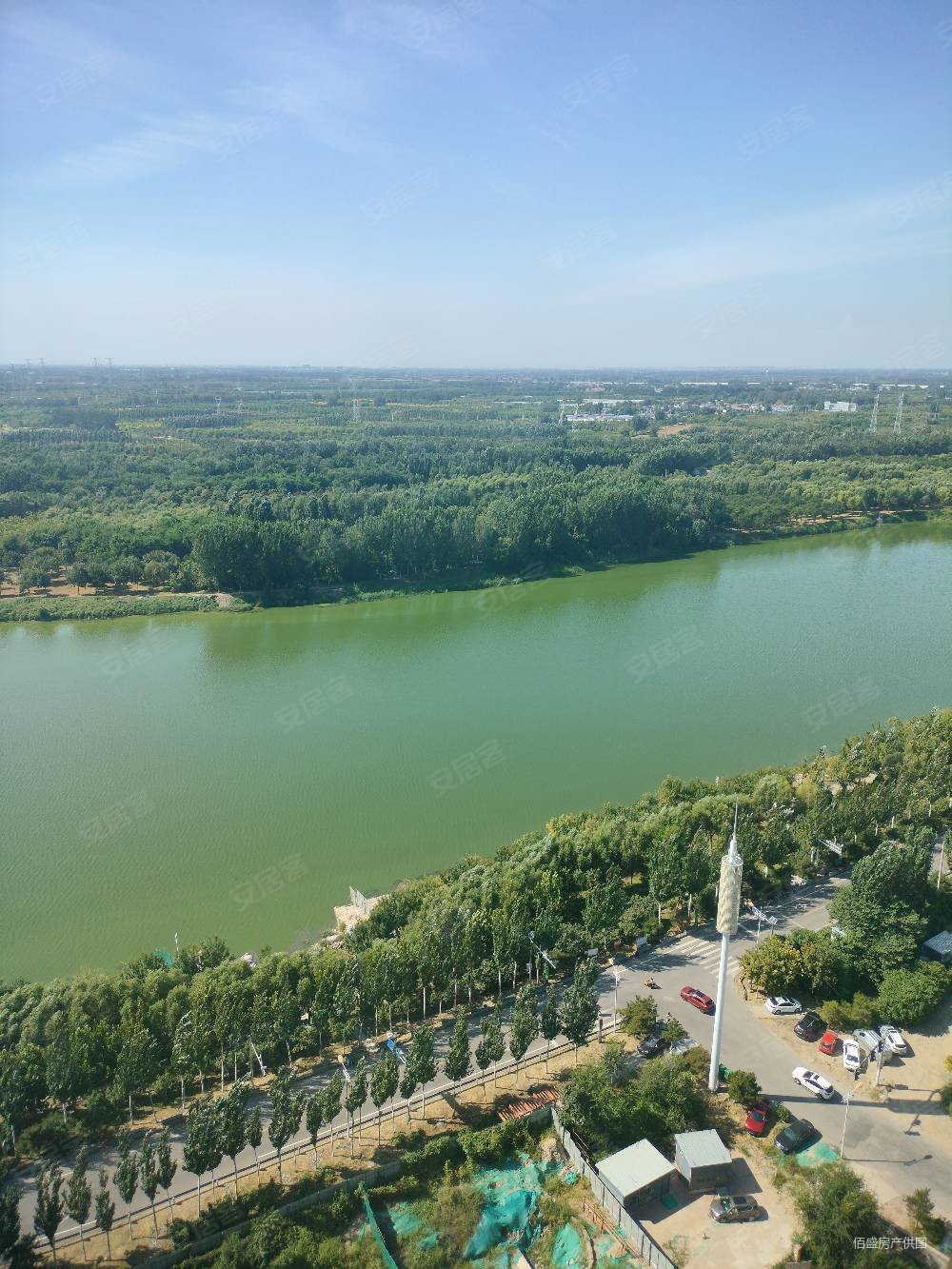 美林湾观潮白河美景71平米全明格局急售大两居110万有钥匙