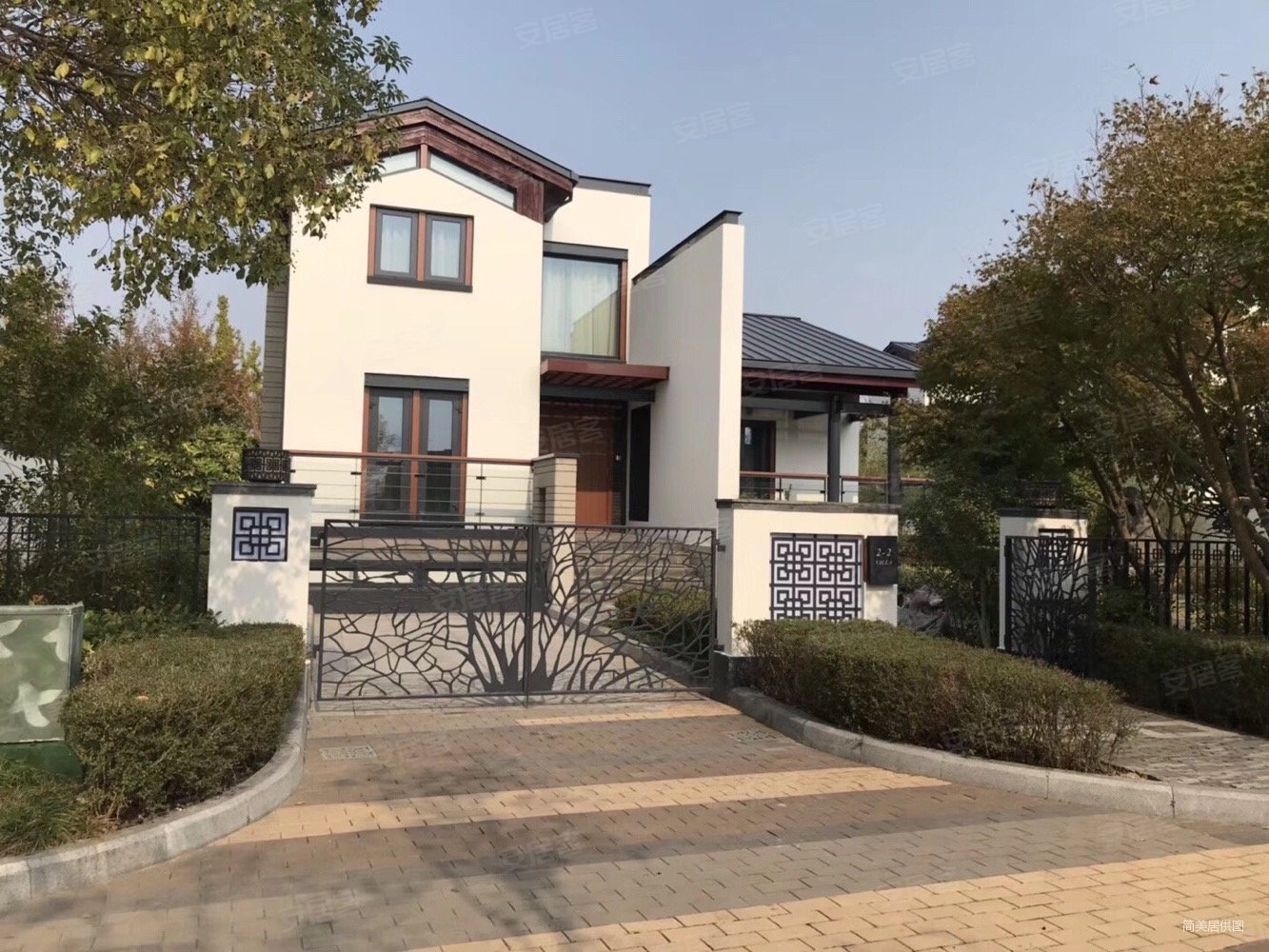 专做苏州别墅十年古北雅园中式独栋别墅私家花园600平