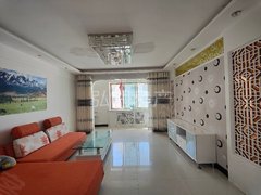 嘉峪关镜铁水晶街紫轩一期90平2室2厅1卫精装家具家电齐全拎包入住出租房源真实图片