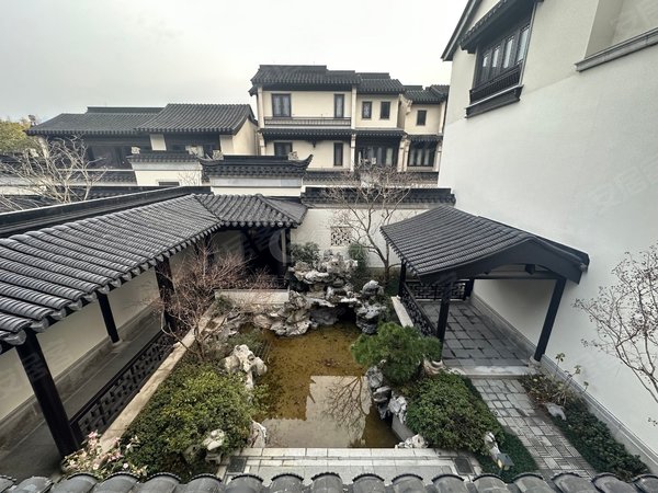 杭州西湖留下绿城西溪云庐(别墅)西溪云庐精装中式合院带花园空调地暖