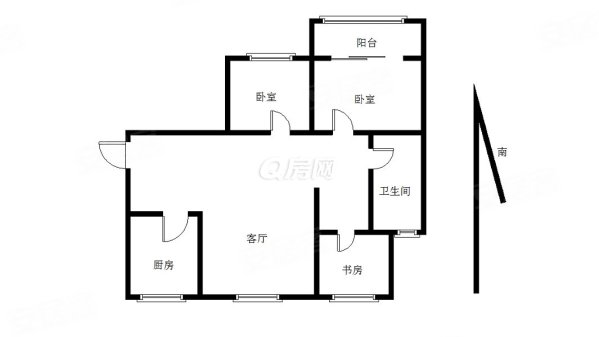 急售好房!兴华苑b区三室两厅全明户型好楼层 采光十足随时看房