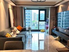 通辽科尔沁桥北桥北市政府附近 水域蓝湾C区 带空调 嘎嘎板正 舒适两居出租房源真实图片