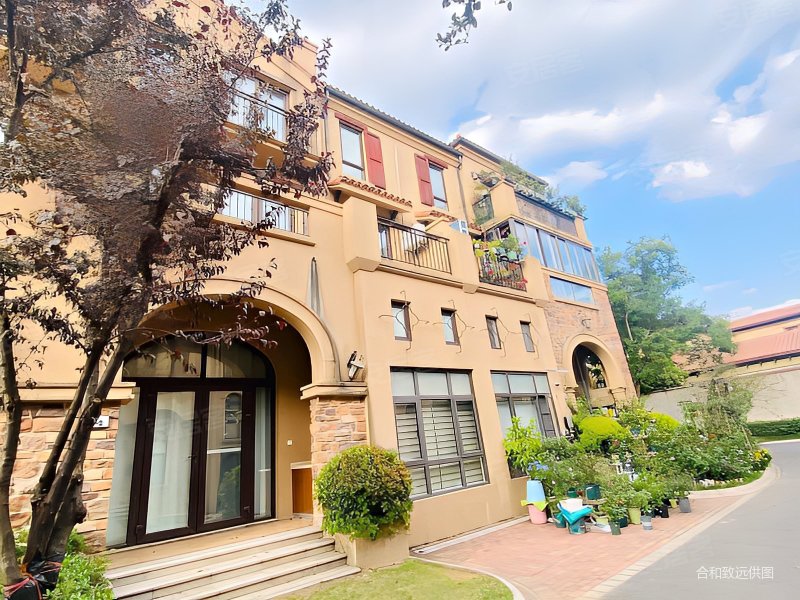 明星联排别墅,带私家车库,产权清晰无抵押,一线湖景,长泰淀湖观园