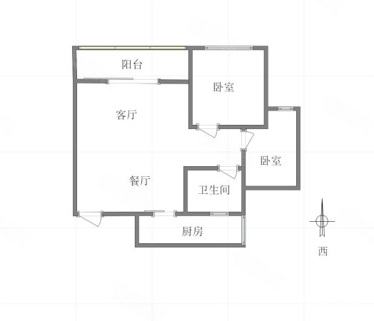 首钢美利山公园城市2室2厅2卫87.33㎡南北123万