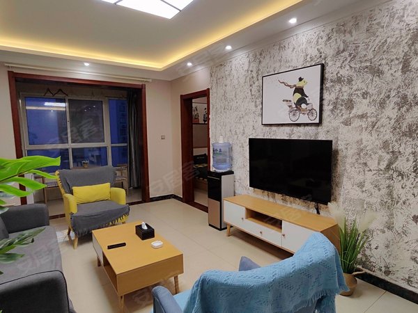 西安经开区北客站兴隆苑急租 红会医院地铁口 西安北站 两室精装 家电