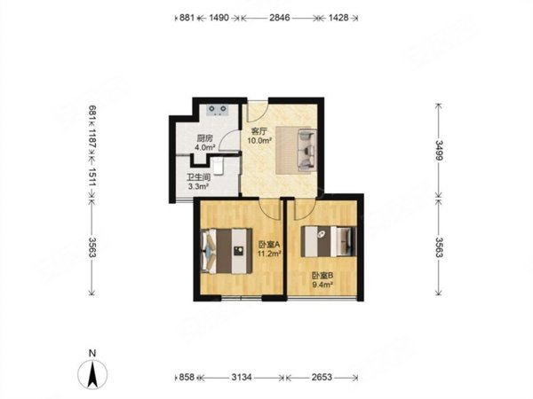 【多图】儒林西苑,奥体中心租房,中央城大学城商圈 十二中旁边 陪读