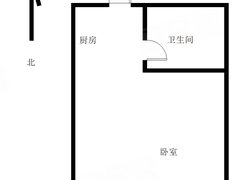云鼎国际(城阳) 1室0厅1卫  电梯房 精装修42平米