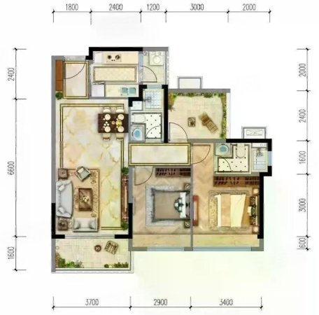 轻轨口精装三房诚意出售新小区天益城旁