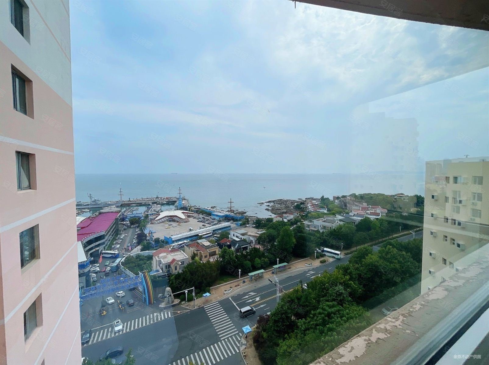 麦岛路海口路海景房业主急售有钥匙精装短住小高层麦岛家园