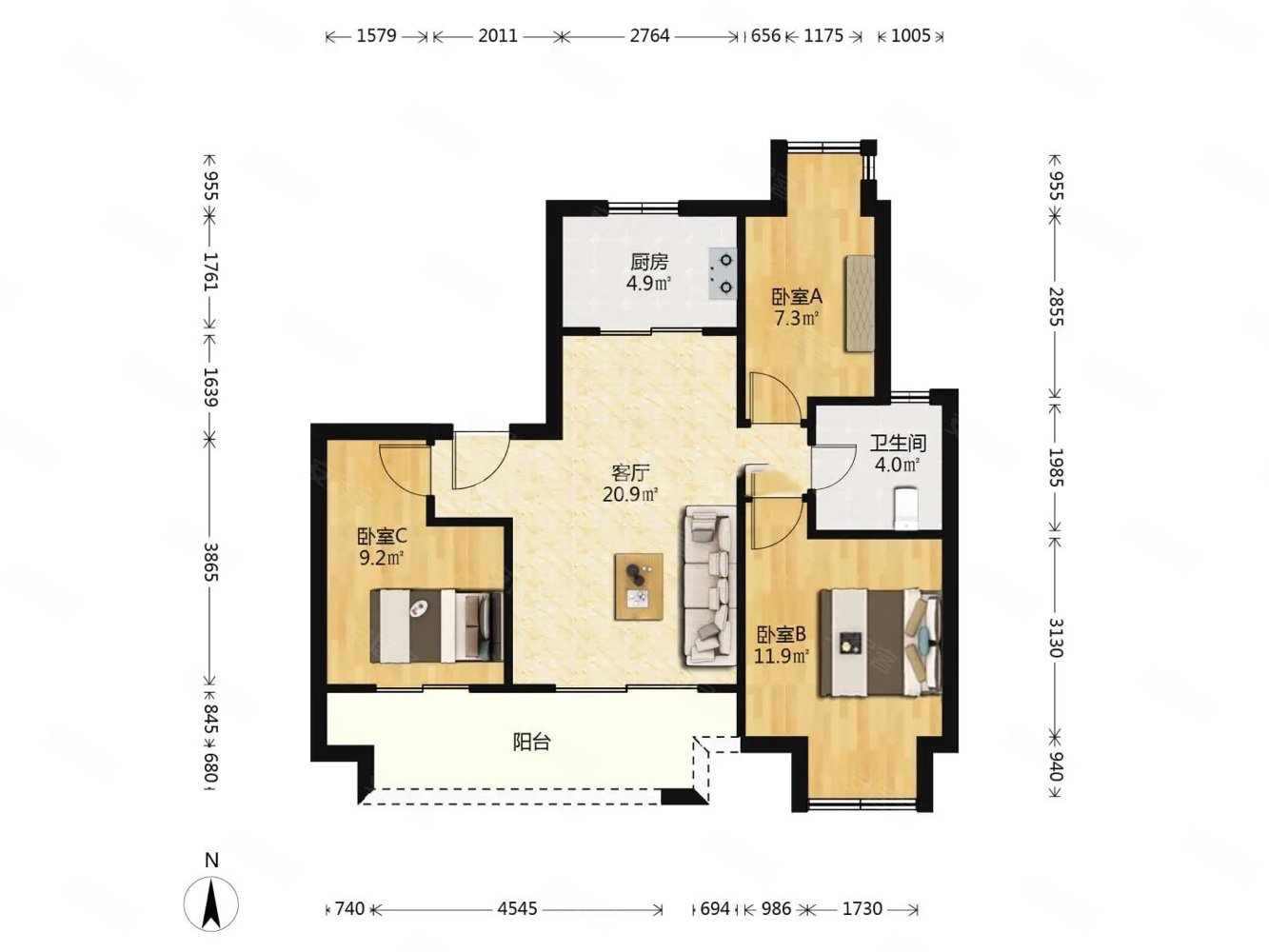 苏州房产网>苏州二手房>吴中二手房>甪直二手房>印江南花园>1333_1000