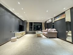 深圳龙华民治深圳北站地铁口，全新装修，60平复式两房精装公寓，看房方便出租房源真实图片