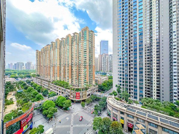 广州天河珠江新城中保利心语花园保利心语花园 安静看花园 猎德 环境