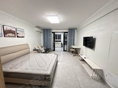 蚌埠禹会光彩大市场万达旁 时代广场公寓 民用水电 押一付一 拎包入住出租房源真实图片