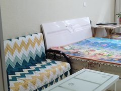 临沂费县费县城区橙果公寓,主房49平精装修家电齐全拎包入住1万一年。出租房源真实图片