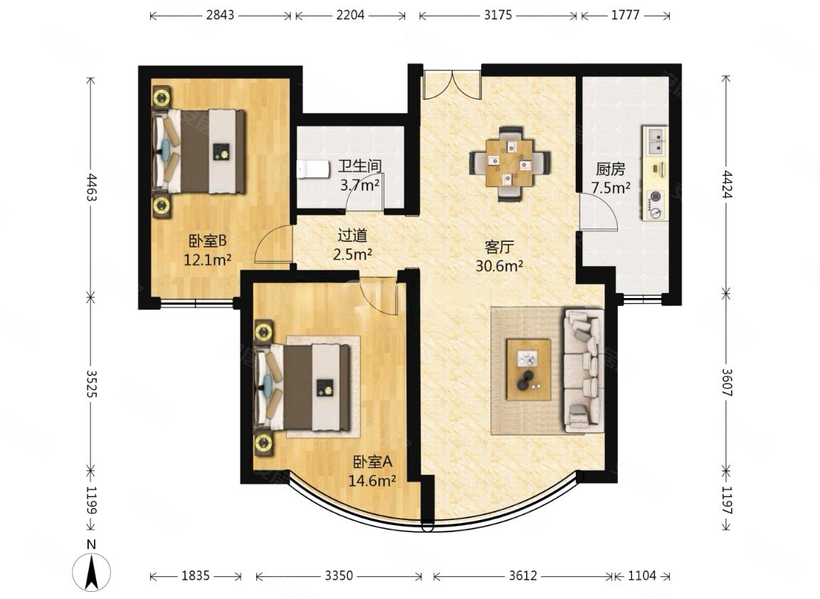 急售南向高层不临街视野采光好东湖湾