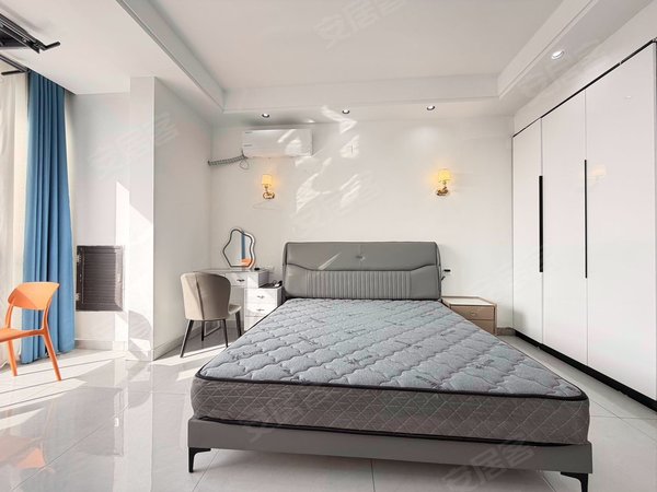 海宁海宁市区海洲城仕公寓皮革城附近 皮都公馆朝南精装1房 全新家电民用水电 采光极好出租房源真实图片