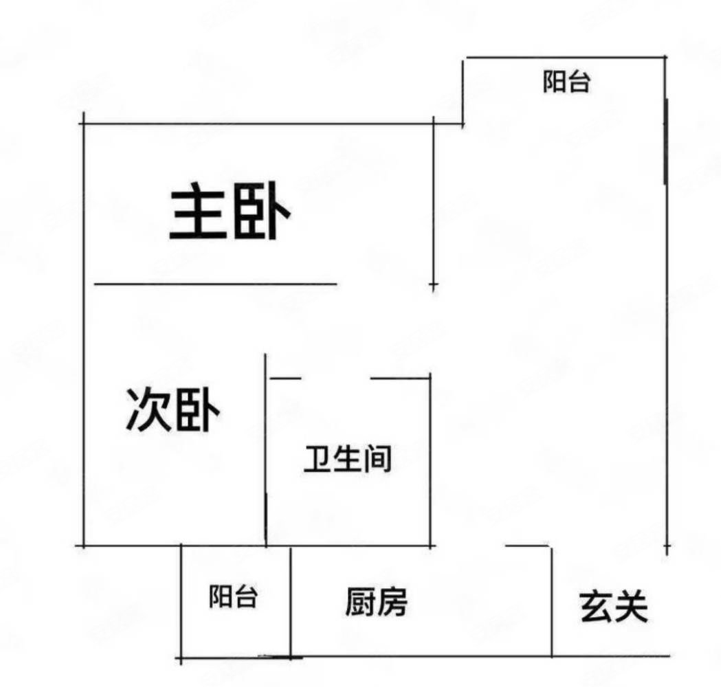 户型,高层带车位,海德琥珀台二手房,280万,2室2厅,1卫,75平米-东莞