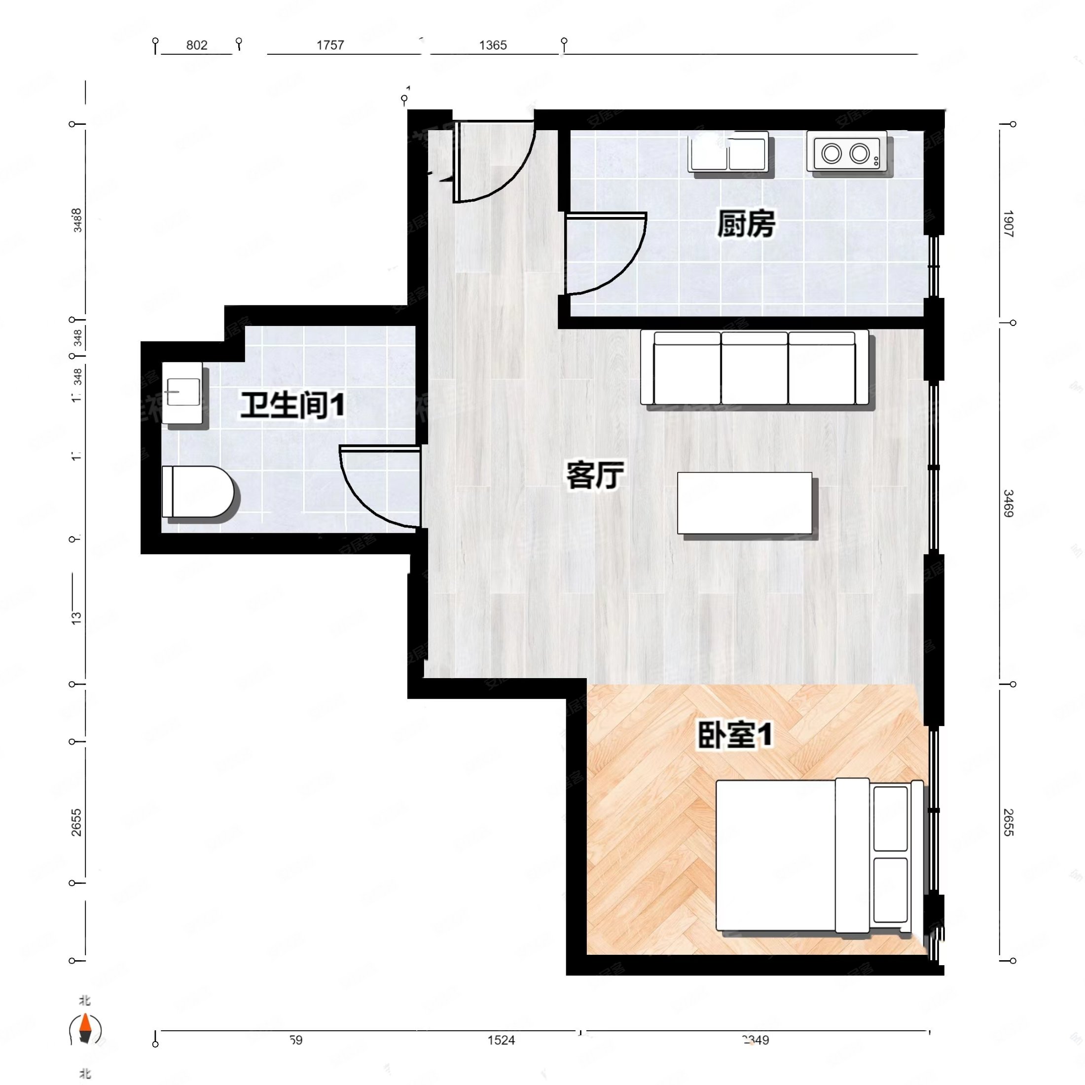 白湖亭低总价单价单身公寓投资自住优选电梯高层