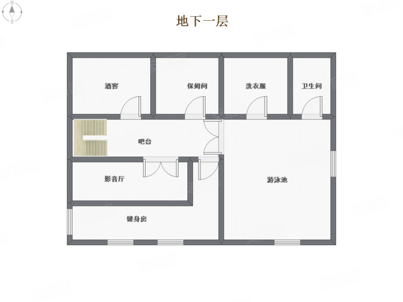 中海安德鲁斯庄园(东区)8室5厅6卫346.67㎡南北2700万