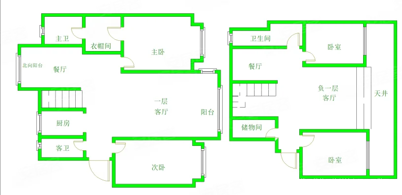 梧桐郡4室4厅3卫300㎡南北378万