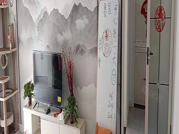 天津宝坻海滨街天悦园天悦两室精装1350,包物业取暖出租房源真实图片