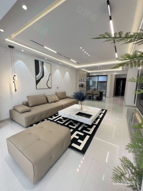 单价六千多买沃尔玛附近 电梯精装套三双卫,锦绣尚城二手房,86万,3室2