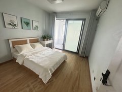 合肥蜀山长江西路可短租（阳台独卫）民用水电 蜀山西地铁口 乐客来奥园城市天地出租房源真实图片