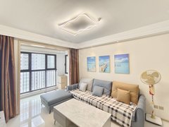 龙口东海官道街融创东海湾，精装三居室，有壁挂炉，拎包即住出租房源真实图片