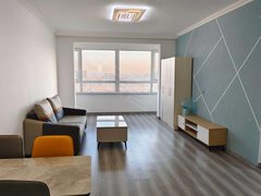 抚顺李石开发区顺安路想要温馨居家感的看过来！德商三居室精装好房，家电家具全配齐，出租房源真实图片