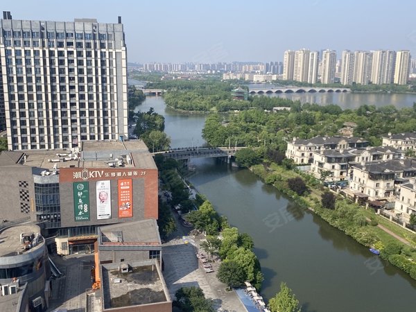 绍兴柯桥华舍金地自在城商业二期金地公寓 53方 边套 全明厨卫 配套