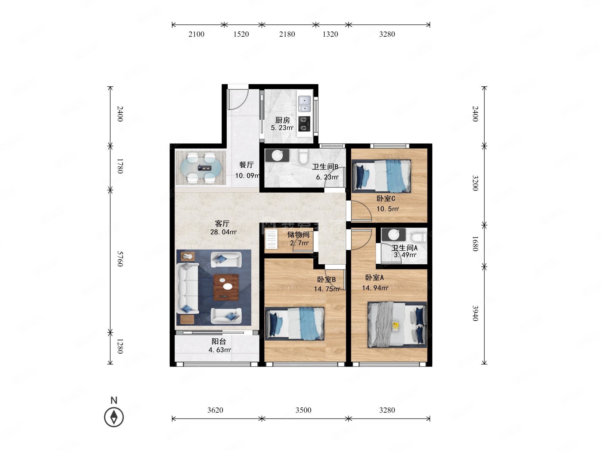 顺发恒园公寓住宅