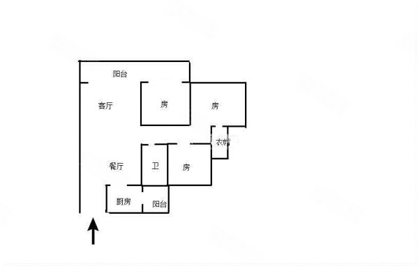 三陆康滨江壹号3室2厅2卫117.59㎡南北98.9万