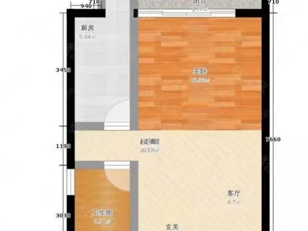 【多图】保利花园海棠园,保利租房,短租可月付!民防公园 保利广场 桐