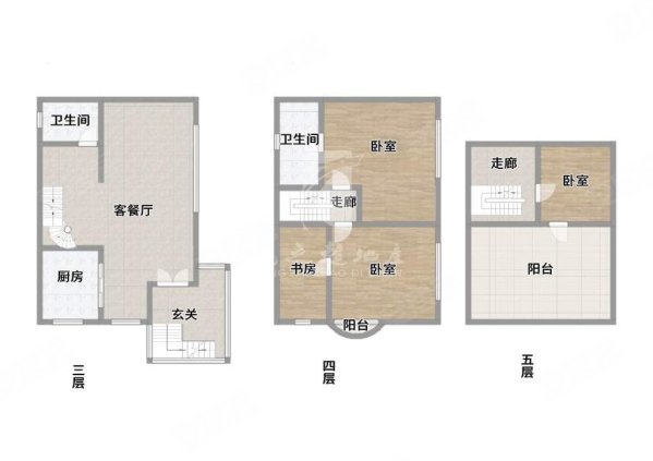 愉景花园(别墅)4室2厅5卫334.62㎡南780万