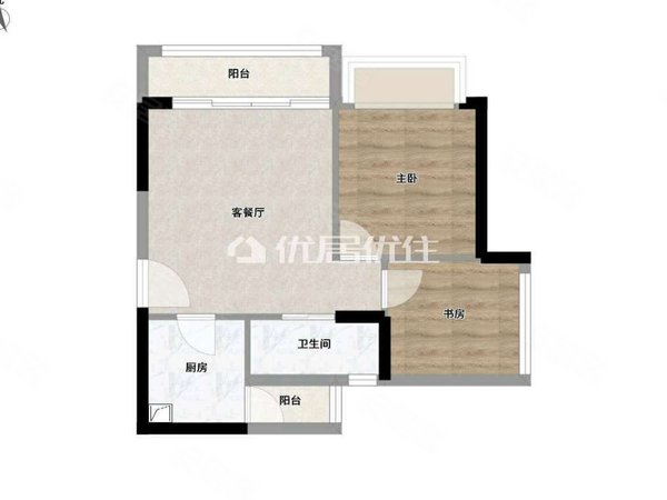 【多图】美泉1612,凤岭北租房,美泉急租 精装两房 价格可谈 拎包入住