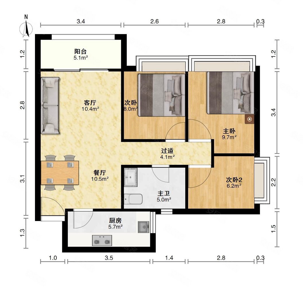 恒大御景湾 江景三房 保养好 同户型小区 平一套,恒大御景湾二手房