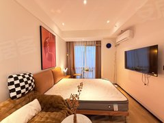 南京江宁岔路口一号线S1号线南京南万科都荟天地精装单室套品质家具家电好停车出租房源真实图片