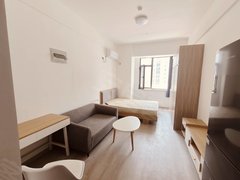 济南历下CBDCBD工业南路丁家庄七里河精装公寓拎包入住绿地国金中心出租房源真实图片