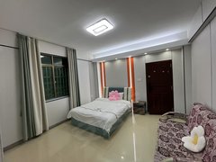 海口美兰国兴国兴美苑路精装电梯开间 邻大润发 第四中学 沙罗湾 和风江岸出租房源真实图片