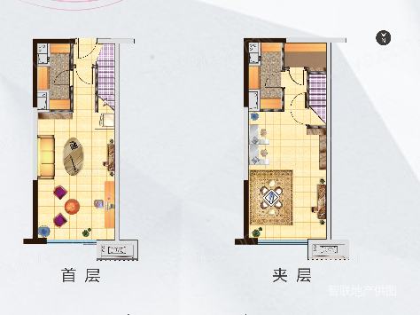 敏捷时空壹号2室2厅2卫30.59㎡南50万