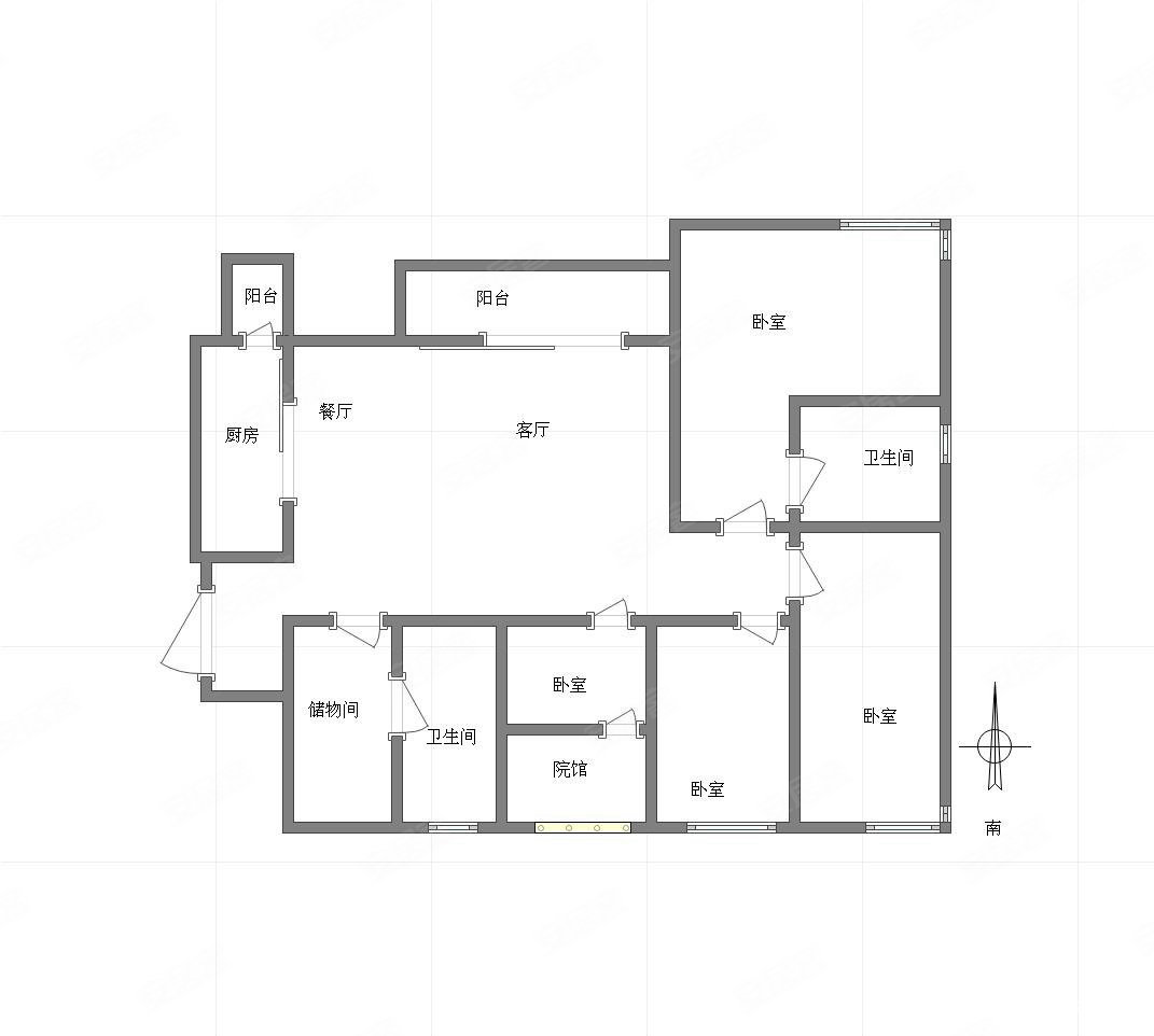 华润凤凰城4室2厅2卫146㎡南北170万