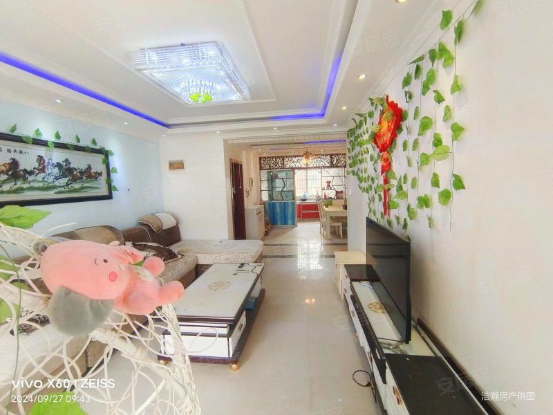 中牟天泽城旁 蓝爵世家 好楼层128平三房 60万